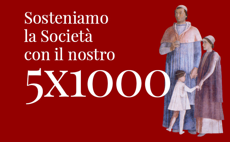 Il tuo 5x1000 alla Società per il Palazzo Ducale