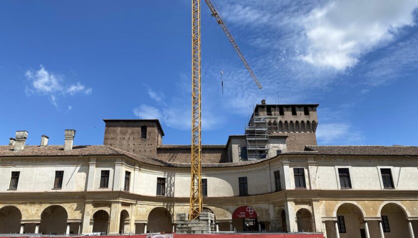 Il cantiere di piazza Castello