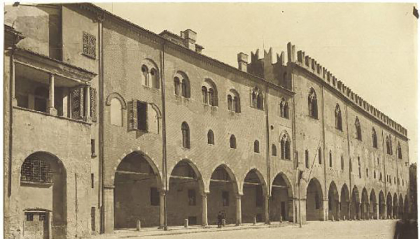 Palazzo Ducale in una foto d'epoca